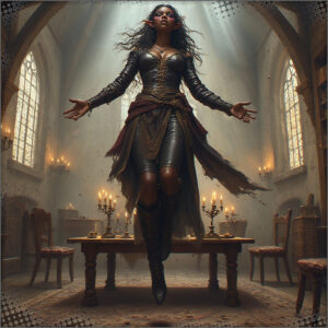 Khamyra floating for her family