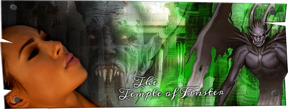 The Temple of Finster Banner