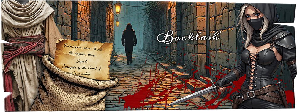 Backlash, banner