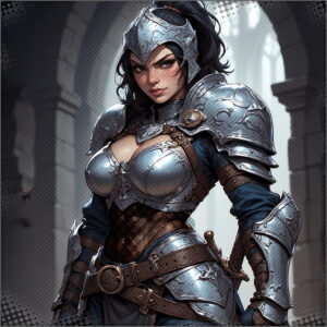 A female Dwarven Guard