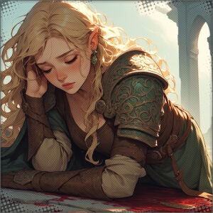 Talia barely able to get up