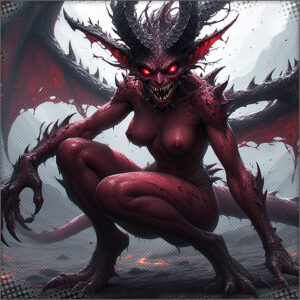 A female demon