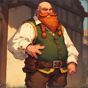 Grobell husband of the Hill Dwarf woman