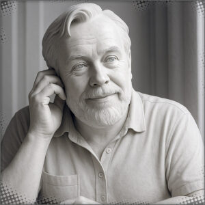 The bust of Morty in Camerondale Castle