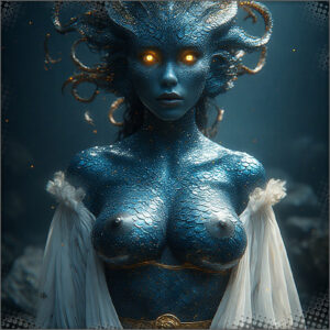 A Sahaugin Priestess