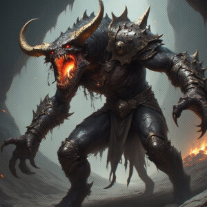 Chance still in demon form