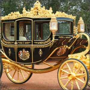 What the royal carriage looks like