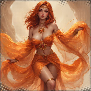 Calley the guardian Priestess for Ikon