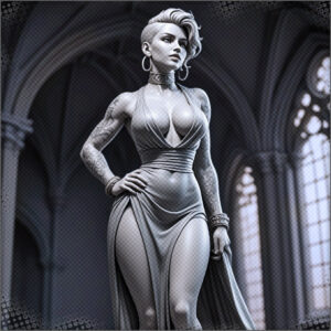 The example of Velencia's statue