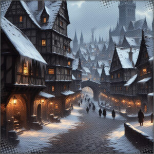 One of the first snow