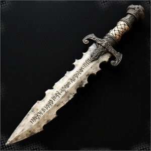 Stone metal dagger