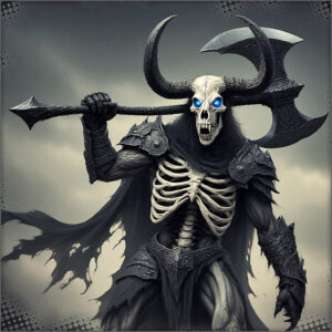 Undead Minotaur racing for them.