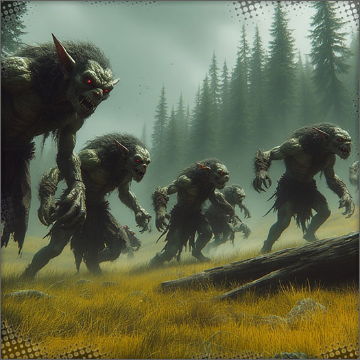 beasts and monsters of Legon